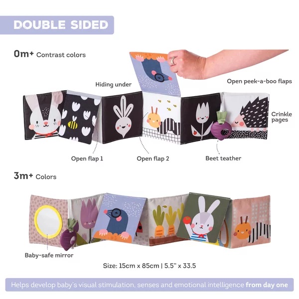 Jucarie 3 in 1 Landou Taf Toys Urban Garden - imagine 3