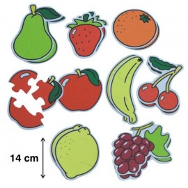 Set 6 Puzzle Fructele Miniland Educativ - imagine 3