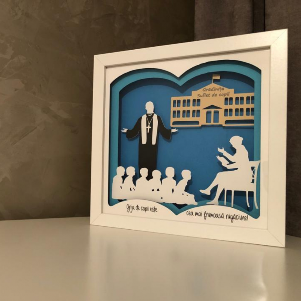 Tablou Luminos Învățătoare Noorhandmade Decor - imagine 5