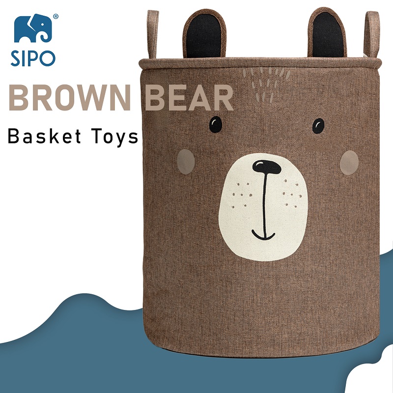 Cos Pliabil Sipo Jucării Brown Bear Premium XL - imagine 2