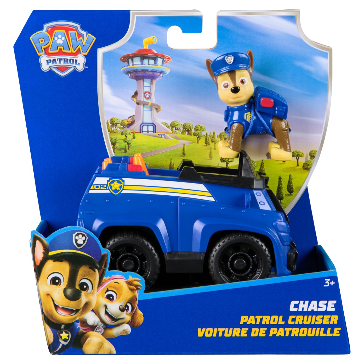 Mașină de Politie Paw Patrol Chase cu Figurină