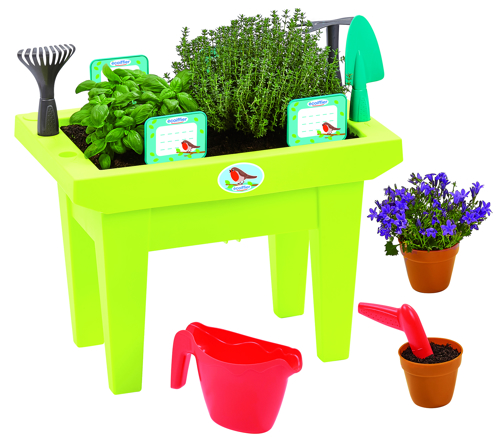 Set masă grădinar Ecoiffier cu accesorii - imagine 6