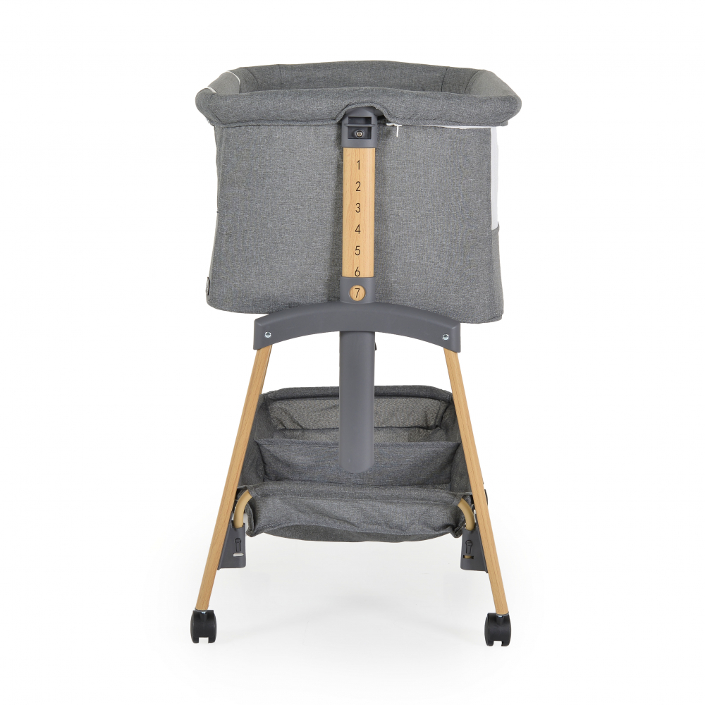 Cangaroo Adoro Co-Sleeper Gri - 7 Nivele Reglare - imagine 2