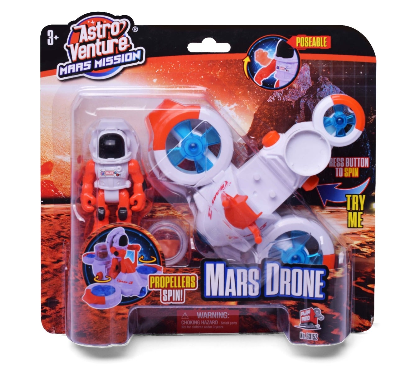 Set Figurina Dronă Mars Mission, Elice Funcționale
