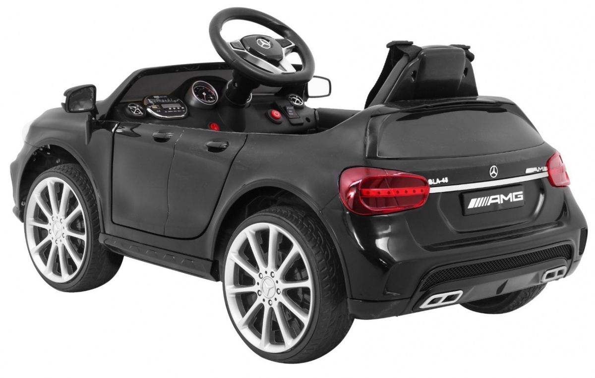 Mașinuță Electrică Mercedes-AMG GLA45 Negru | Autokids - imagine 5