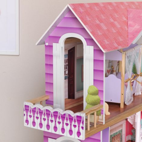 Casuta Papusi Viviana Kidkraft, 7 Camere, Mobilata - imagine 4