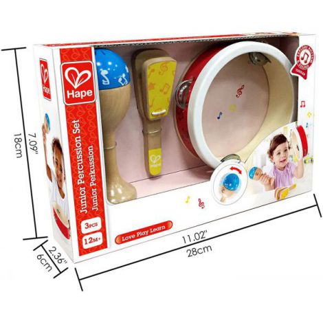 Set Percutie Hape Junior | Dezvoltare Muzicală - imagine 7