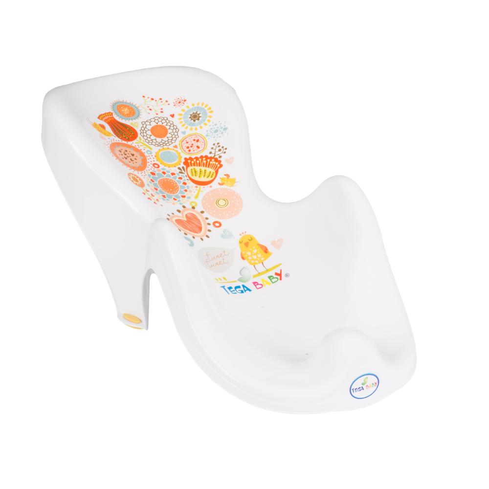 Suport Anatomic Tega Baby Folk Alb - Baie Sigură - imagine 2