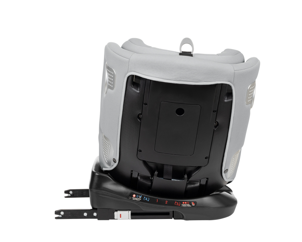 Scaun Auto Kikkaboo i-Moove Light Grey, 40-150 cm - imagine 8