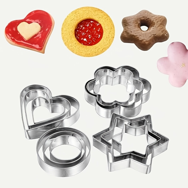 Set 12 forme metalice fursecuri Kitchenware