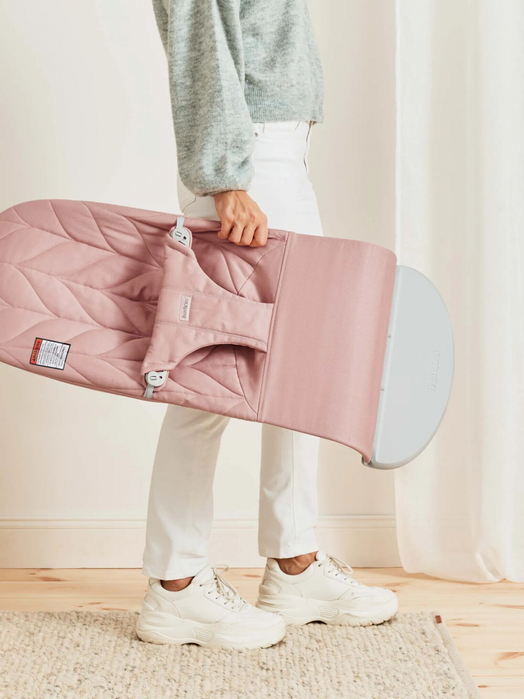 Balansoar BabyBjorn Bliss Pink, Ergonomic - imagine 5