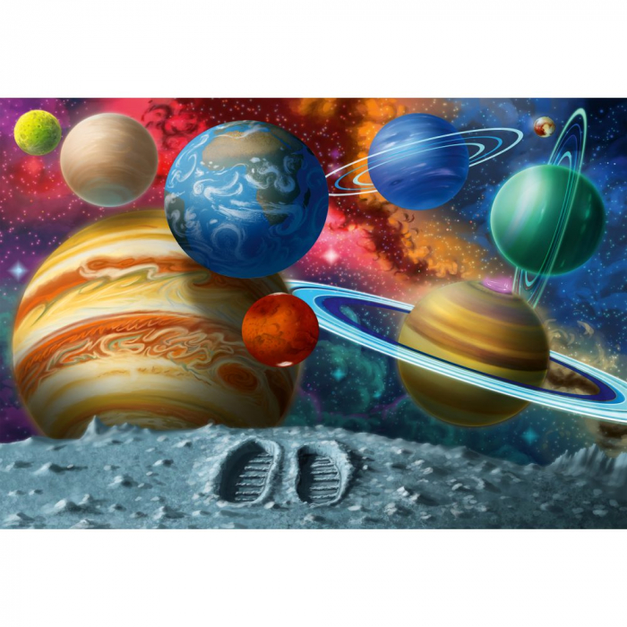 Puzzle Ravensburger Spațial 24 Piese | Joc Podea