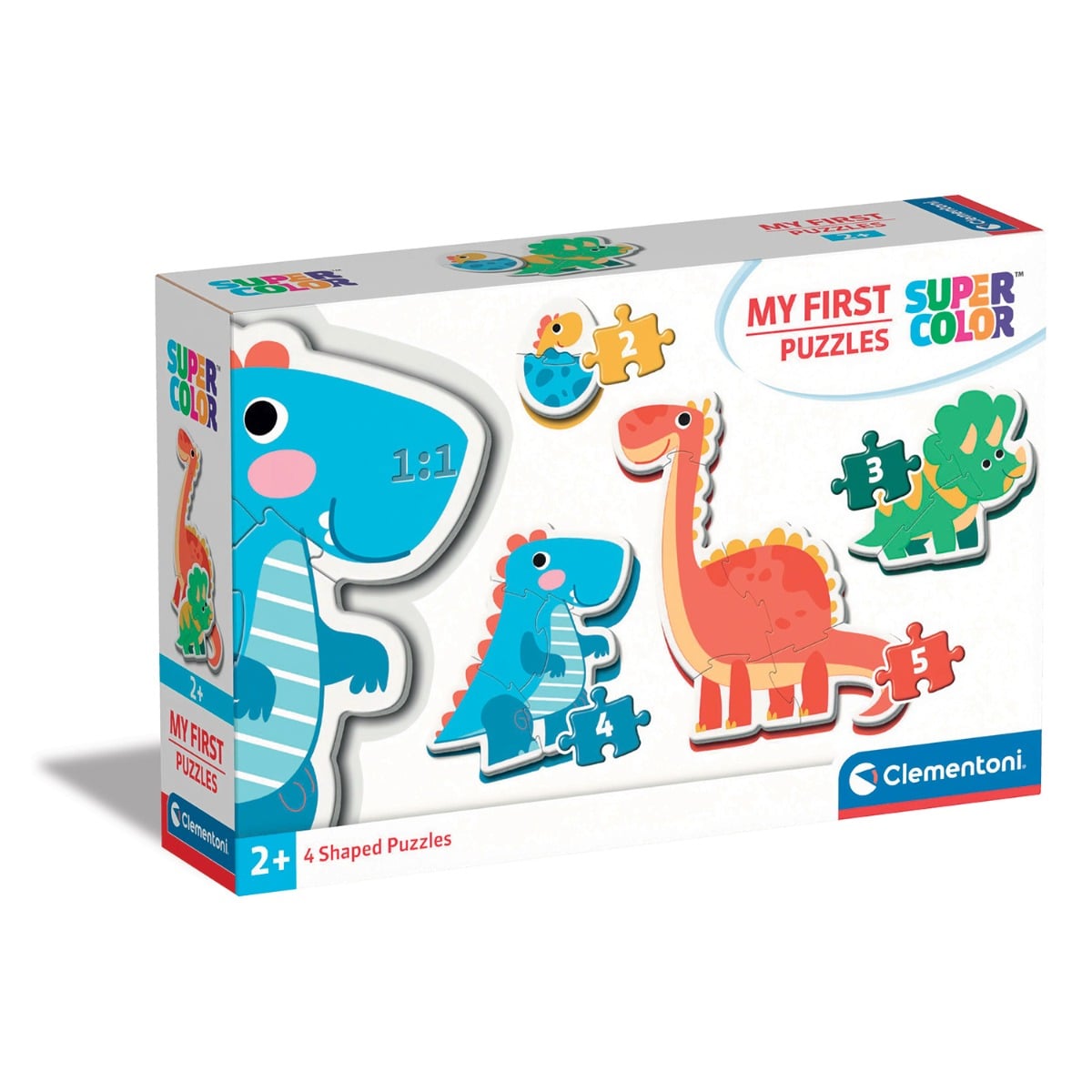 Puzzle Dinozauri Clementoni 2-5 piese