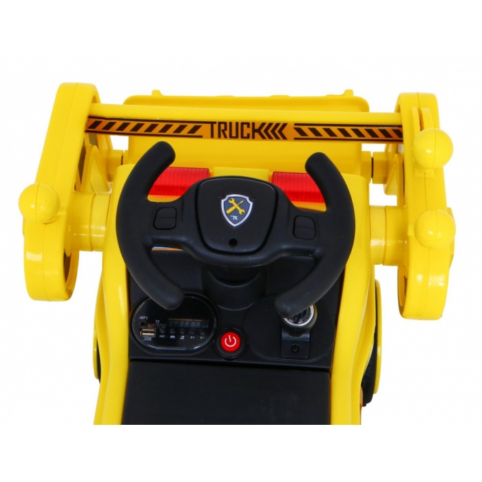 Excavator Ramiz 30W pentru copii cu cupă mobilă și audio - imagine 6