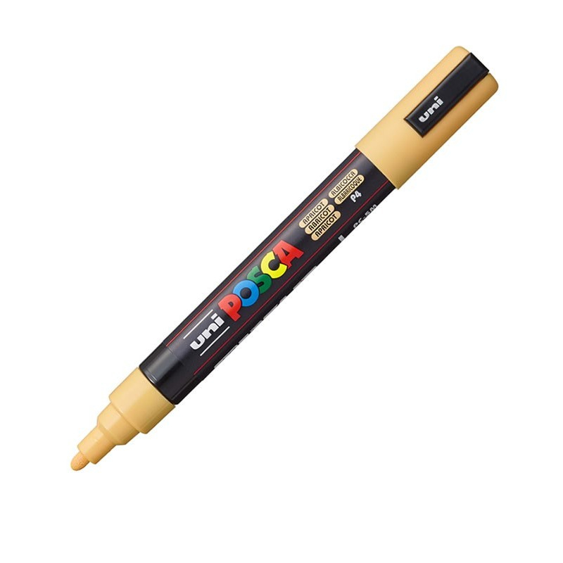 Marker Posca PC-5M Portocaliu Caiașă, Vârf Mediu