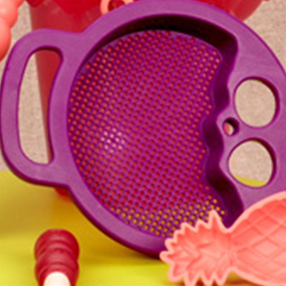 Găleată 9 Jucării Nisip Mov B.Toys - imagine 3