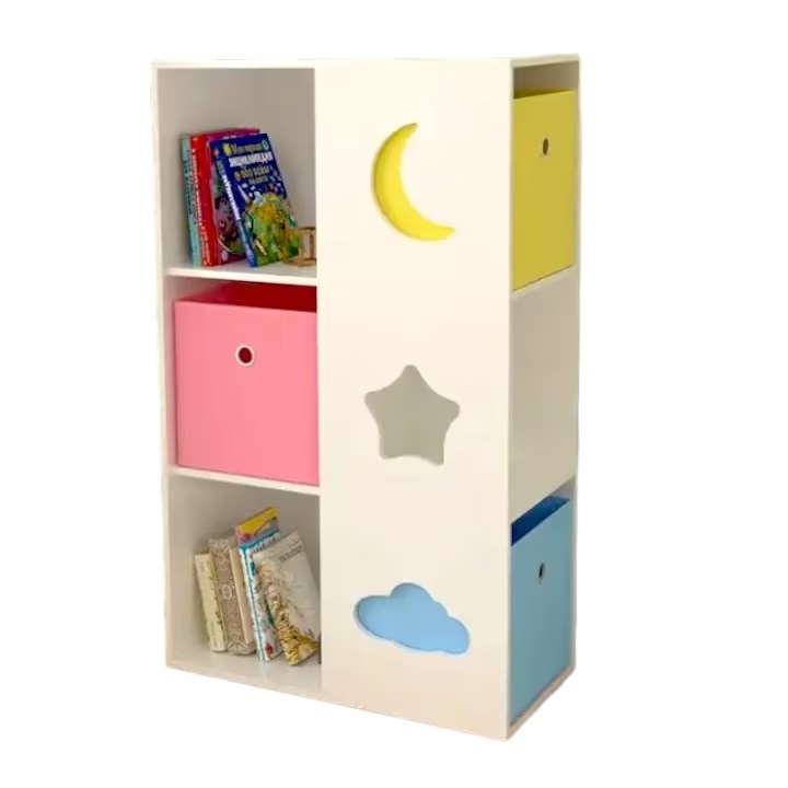 Organizator Ginger Home cu polite si 3 cutii