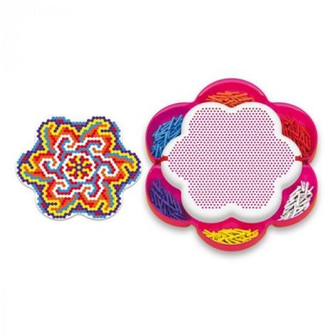 Quercetti Fantacolor Mandala - Joc Mozaic Creativ - imagine 3