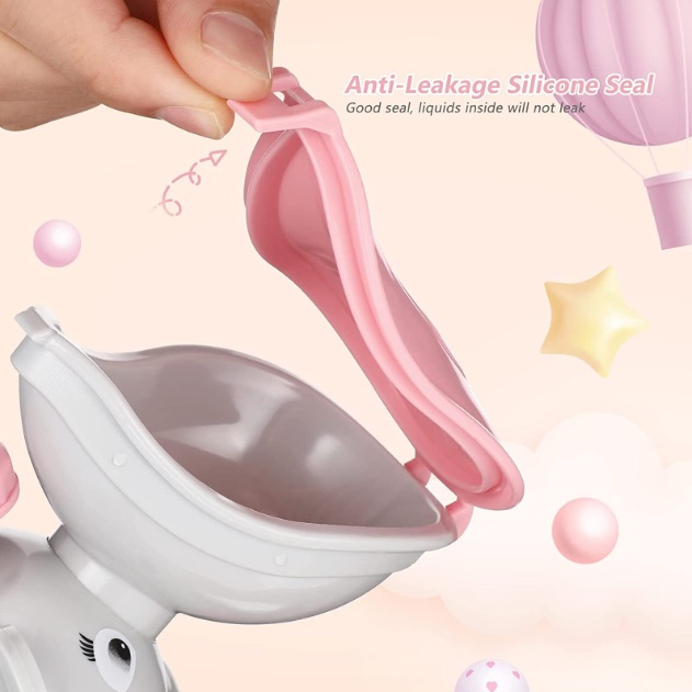 Pisoar Portabil Little Mom Travel Pink - Reutilizabil