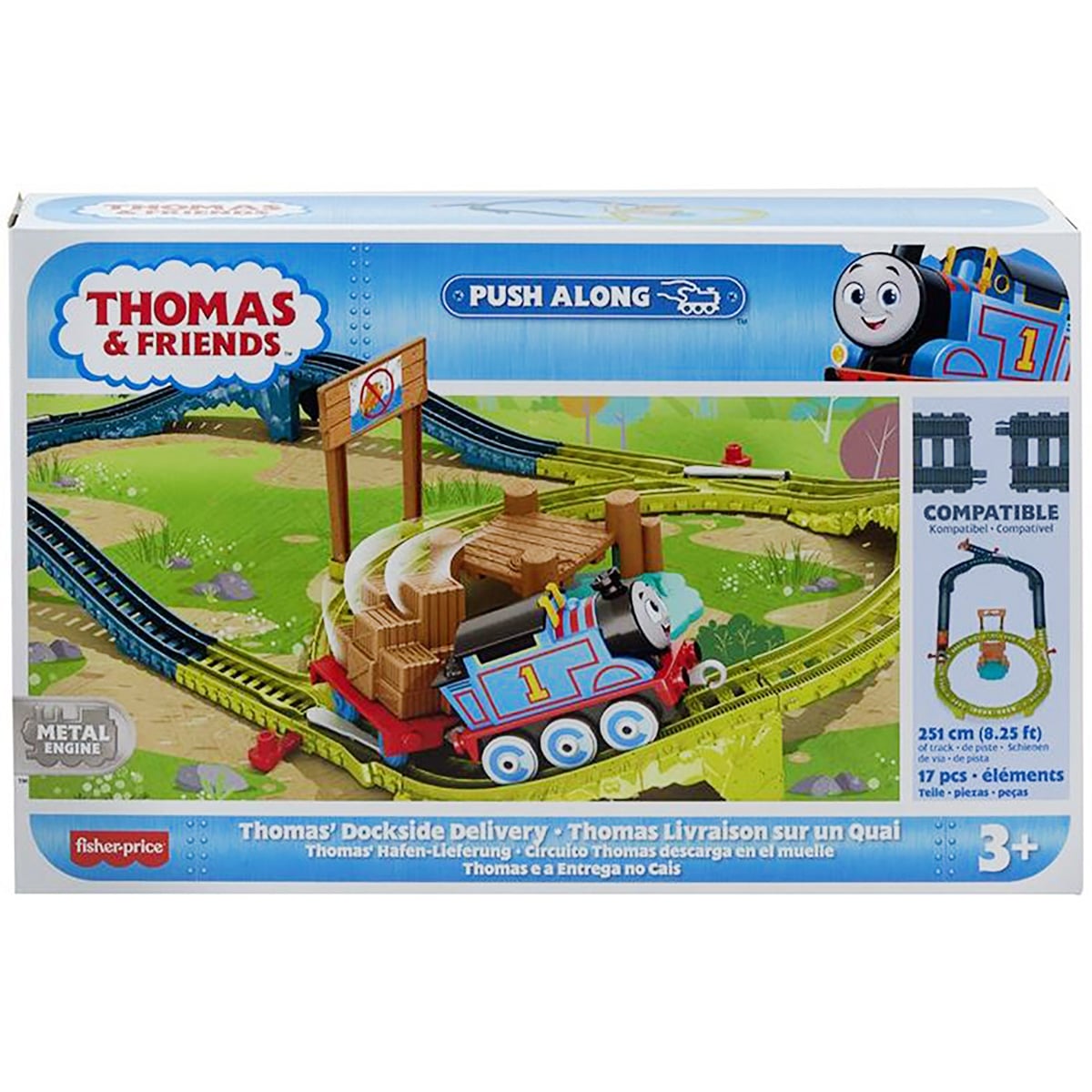 Set Thomas and Friends Trenulet cu Circuit HPM64