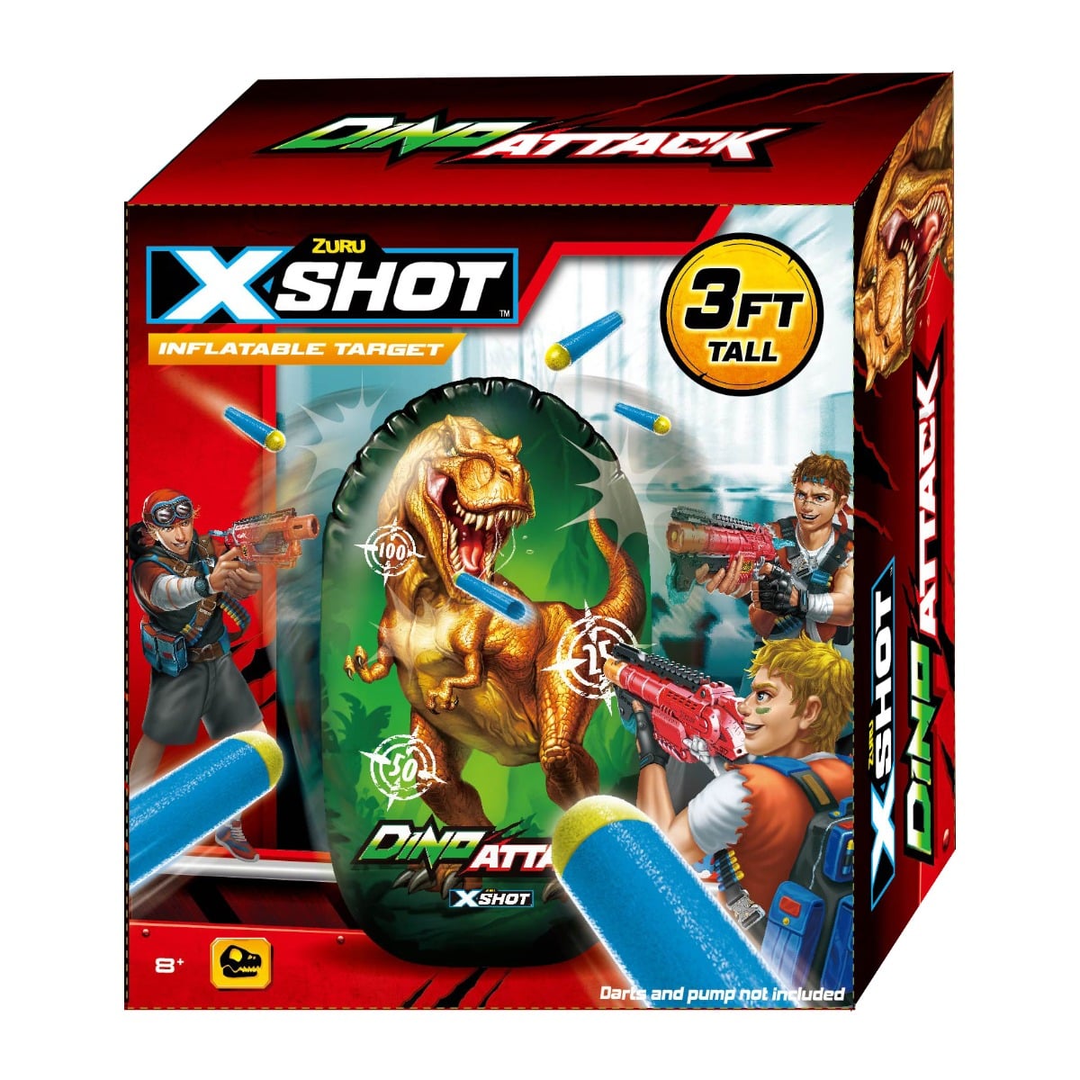 Țintă X-Shot Dino Attack Gonflabilă