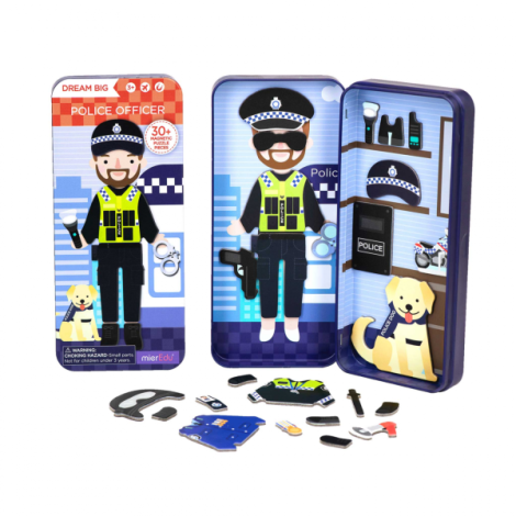 Puzzle Magnetic Politist Mieredu | Joc Educativ 3-5 Ani - imagine 2