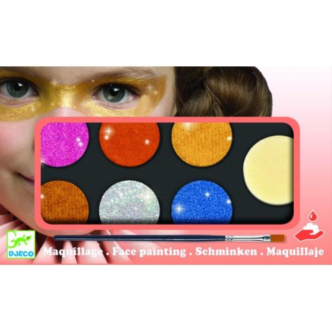 Culori Make-up Metalice Djeco Non-alergice