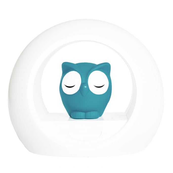 Lampa de Veghe Zazu Kids Lou Albastra cu Senzor