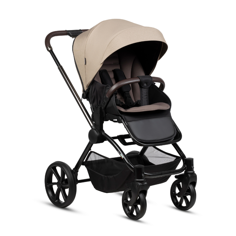 Carucior Buba Kanatitza 2 in 1 Nougat cu Accesorii - imagine 6