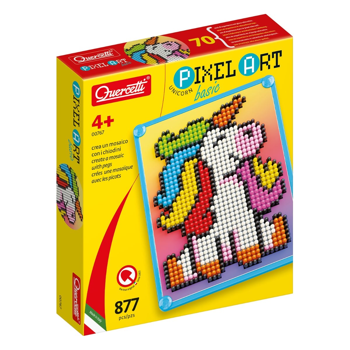 Set Quercetti Pixelart Unicorn 877 piese