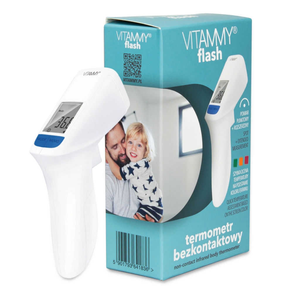 Termometru Infraroșu Vitammy Flash Non-Contact - imagine 2