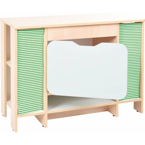Dulap Bucătărie Quadro Alb Moje Bambino - imagine 2