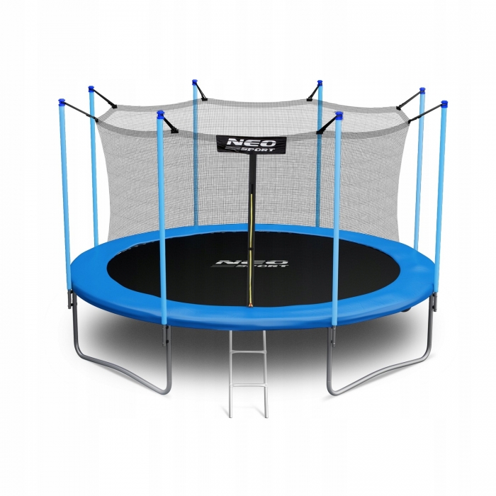 Trambulina Neo-Sport 374cm cu Plasa Interioară - imagine 2