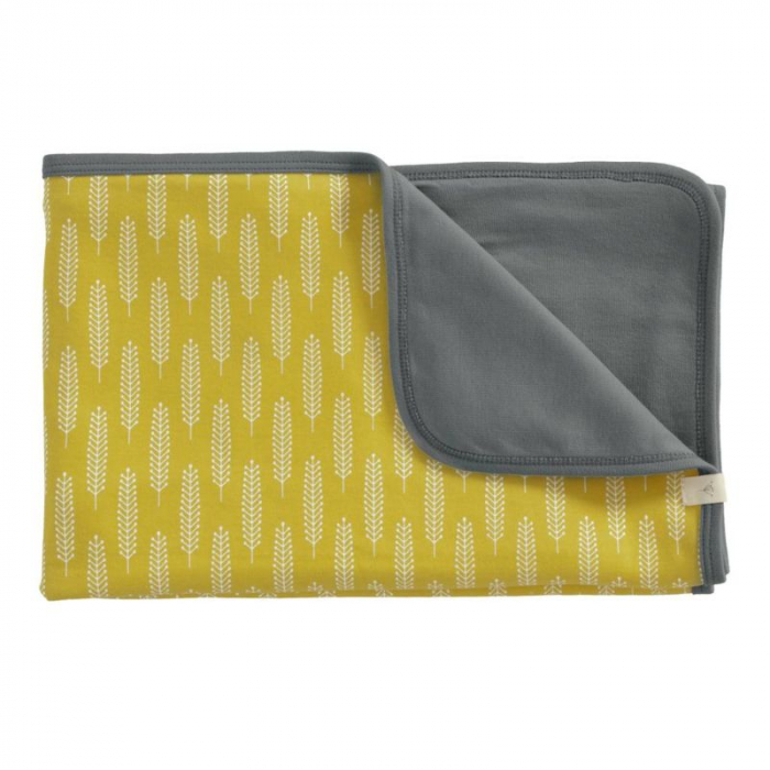 Paturica Fresk Bumbac Organic Yellow | Moale și Sigură