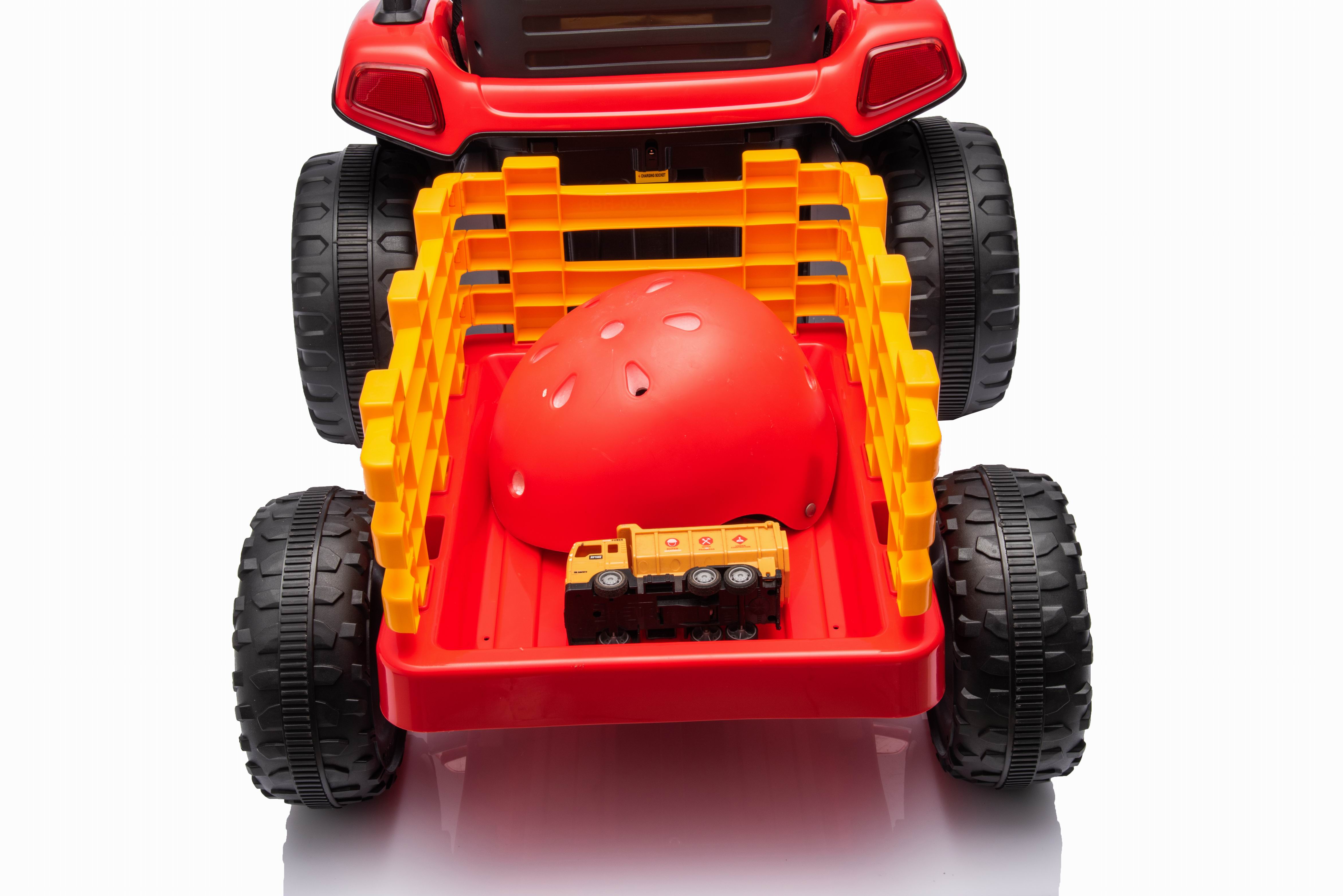 Tractor Electric Copii 12V cu Remorcă Autokids - imagine 4