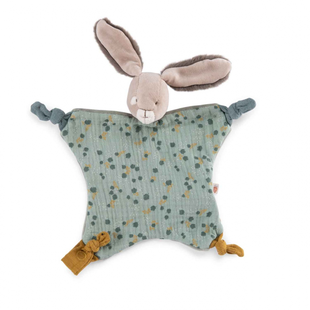 Jucărie bebe senzorială Iepuras Salvie | Moulin Roty