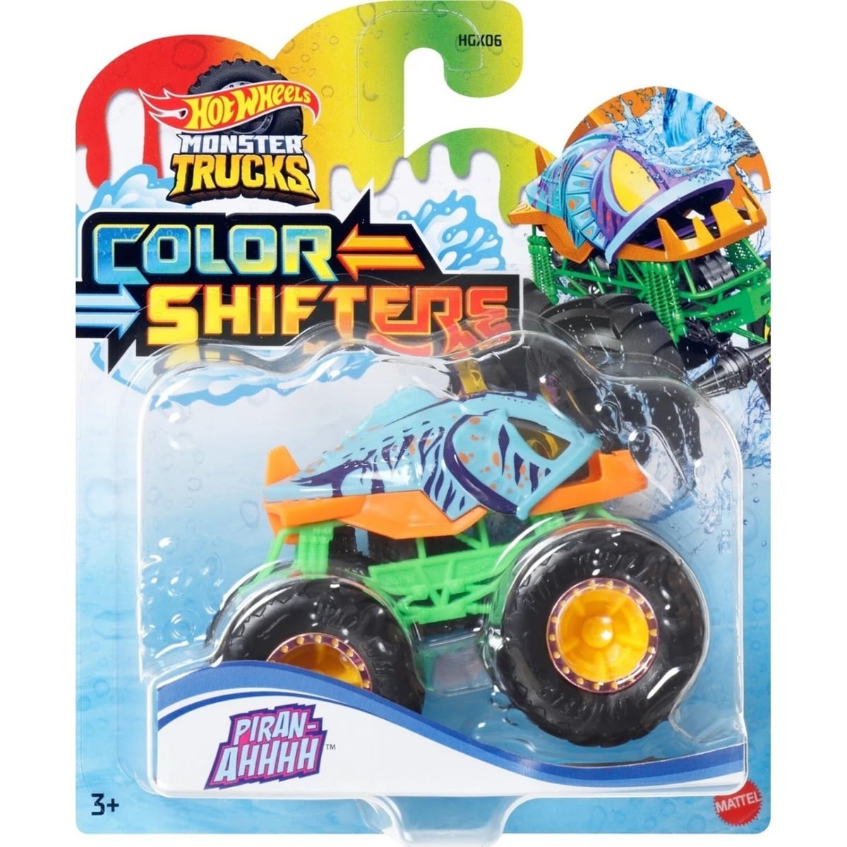 Hot Wheels Color Shifters Piran-ahhh HVH85