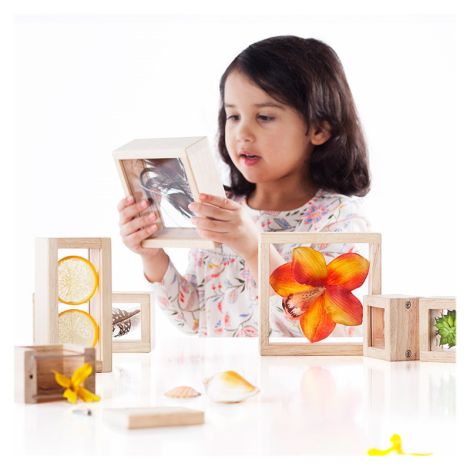 Treasure Blocks Clear Guidecraft - Dezvoltare Creativă - imagine 3