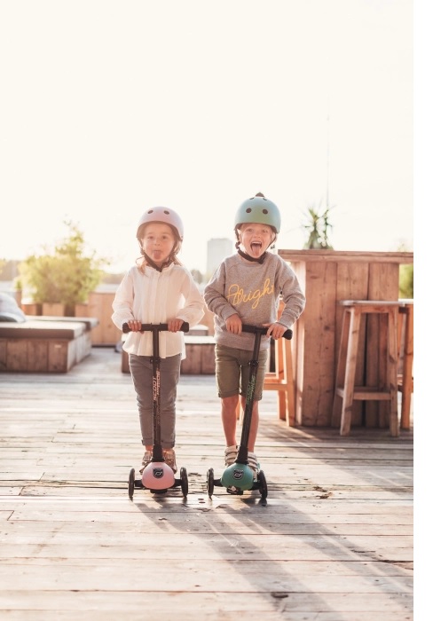 Trotineta Scoot and Ride Highwaykick 3 LED Forest - imagine 5