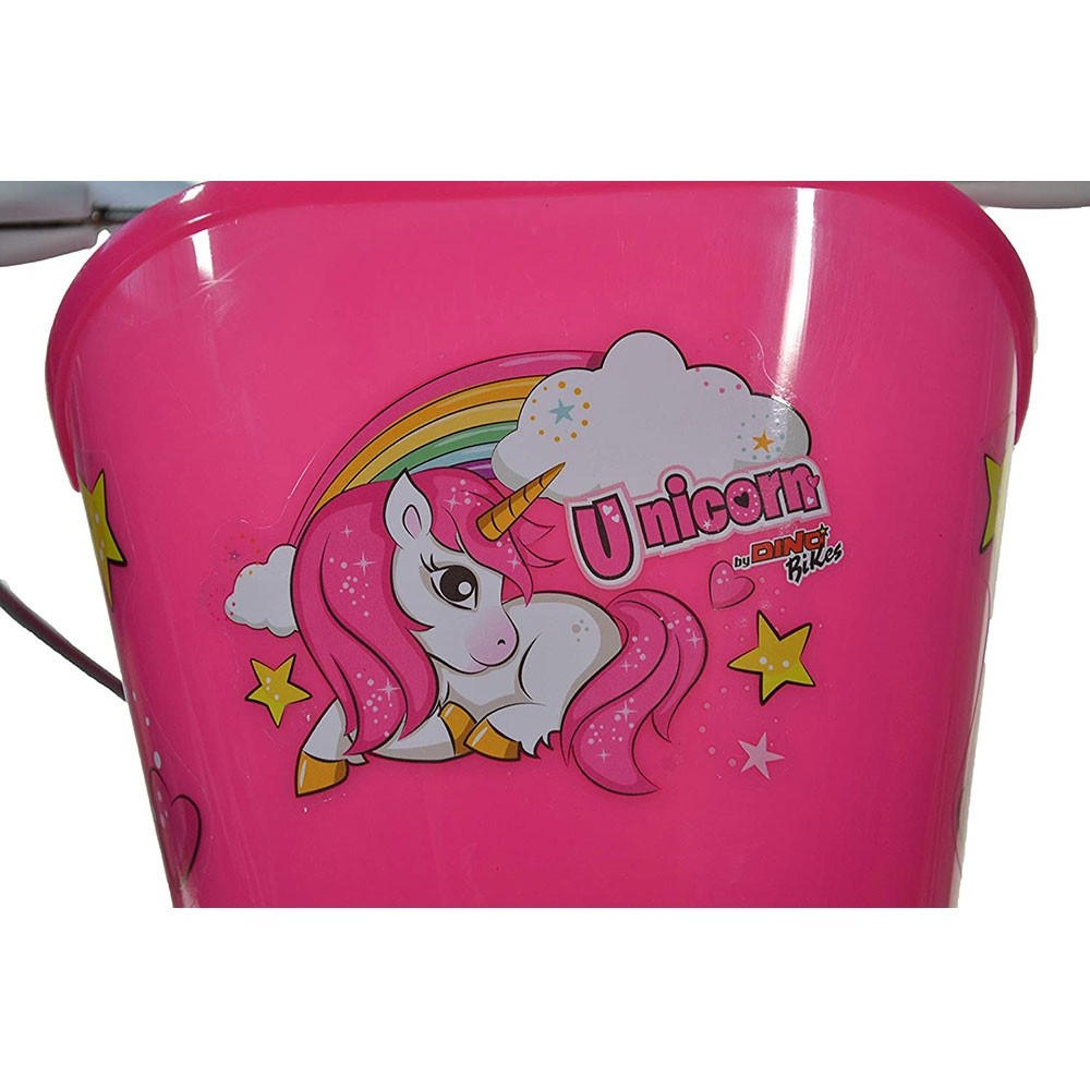 Bicicleta Dino Bikes Unicorn 14 inch, 4-7 Ani - imagine 6