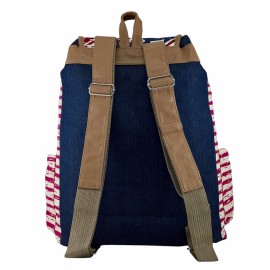 Rucsac Urban LaRue Flave Red, Stil Britanic - imagine 3