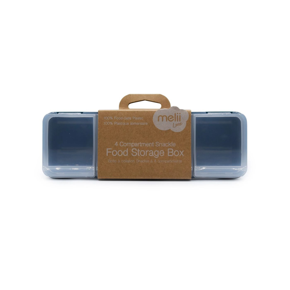 Cutie Snack 4 Compart Melii Blue | Pratic