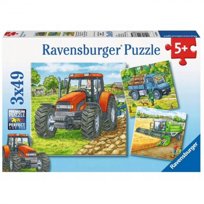 Puzzle Ravensburger Utilaje Agricole