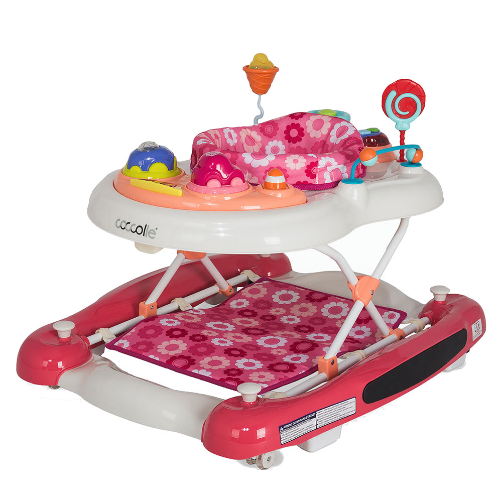 Premergator Coccolle Inizio Roz cu Balansoar - imagine 4