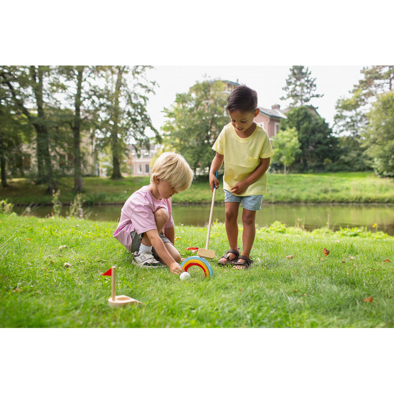 Set Golf Lemn Bs Toys - Distracție în Aer Liber