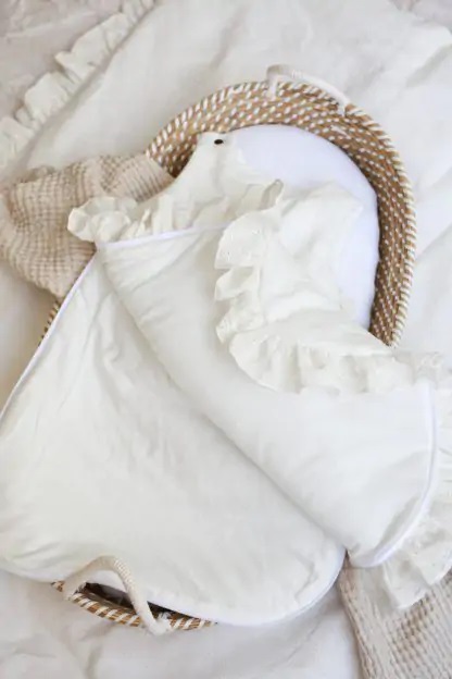 Sac de dormit BabyLy bumbac brodat, antialergic 0-9 luni - imagine 2