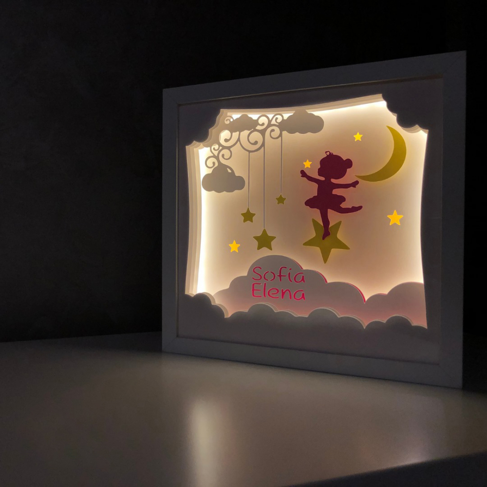 Tablou Luminos Fetita 015 | Noorhandmadeatelier
