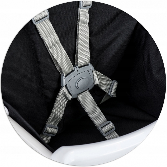 Scaun de Masa Ricokids Fando Negru - imagine 2