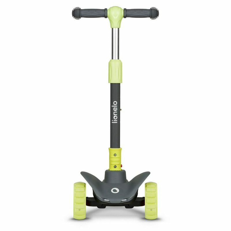 Trotineta Lionelo Timy Verde Pliabila cu LED