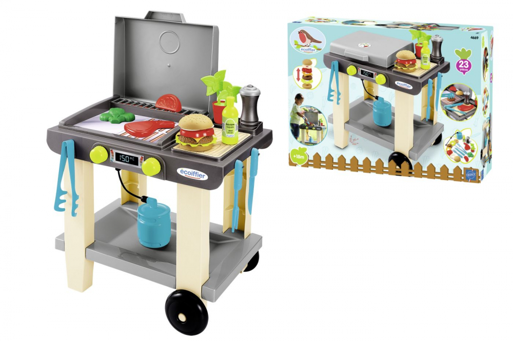 Set Gratar Ecoiffier cu Accesorii | Simba